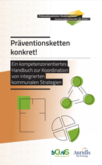 Titelbild des digitalen Handbuchs: Präventionsketten konkret